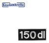 Insignia Chapon Frontal Lambretta Dl150. M_clásicas 1