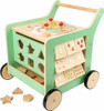 Pequeños Juguetes De Madera De Pie Premium Andador De Mader 0 Pequeños Juguetes De Madera De Pie Premium Andador De Mader 0