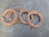 4 Recortes Cable Unipolar Cobre 16 Mm2  2,4 Metros C/u 4