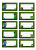 Kit Etiquetas Escolares Del Videojuego Minecraft Imprimible 0