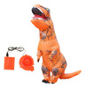 Fantasia Inflável De Dinossauro T Rex, Adultos Laranja 3