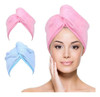 Youlertex Toalla De Microfibra Para El Cabello Para Mujer, P 0