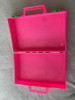Valija De Juguete Rosa De Plástico Vacia 6