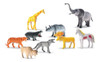 Kit Animais Selvagens Na Solapa Com 12 Peças - Bee Toys 0
