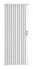 Mampara Baño Plegable Pvc Blanca 130 X 1.85 0