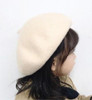 Boina Francesa Niños, Gorra Color Liso, Boinas Fieltro Lana 5