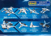 Bloques Para Armar 564 Pcs 9 Naves Espaciales 2