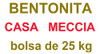 Bentonita Sòdica Molida X 25 Kg 3
