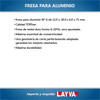 791463 Fresa Hf G Para Aluminio 12x30x6x75 Rhodius Layva 1