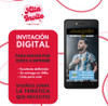 Invitación Digital Para Imprimir Tarjeta Virtual - Messi 3