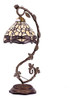 Lámparas Tiffany Mesa De Vidrio Manchado Escritorio Lámpara 0