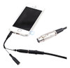 3.5mm Stereo Audio Y Splitter Cable Micrófono Adaptador Para 0