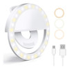 Luz Recargable Del Anillo De Selfie, Leadpo 0