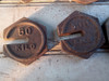 Pesas Balanza Antiguo 2