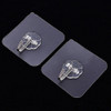 Gancho Adesivo Transparente Kit C/ 8 Unidades 3 Gancho Adesivo Transparente Kit C/ 8 Unidades 3