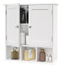 ~? Gabinete De Pared De Baño Taohfe Con Estantes Ajustables 0