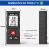 Trena Laser Digital Com Alta Precisão Medidor Profissional 2