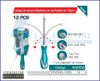 Destornillador Flexible Con 12 Puntas Total 1