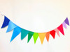 Banderines De Tela! Multicolor Arco Iris! 2