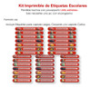 Kit Imprimible Etiquetas Escolares Cars Editable 3