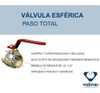 Llave De Paso Total Gas Aprobada Valmec 3/4 1
