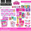 Kit Imprimible Cumpleaños + Candy Editable - Princesas 1