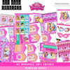 Kit Imprimible Cumpleaños + Candy Editable - Princesas 4