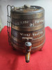 Antiguo Tonel Barril De Vinos Trota Adorno 0