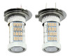 2 X 92smd Púrpura Rosado H7 Led Niebla Bombillas Auto Luz Di 0