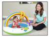 Gimnasio Inflable Para Bebé - Piscina - Arcoiris 2