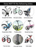 Comingfit Portaequipajes Para Bicicleta, Capacidad De 310 L. 4