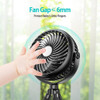 Mini Ventilador Portátil Giratório De 360° 4