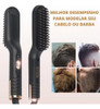 Escova De Barba E Cabelo Profissional Turmalina Cerâmica 3