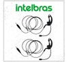4 Fones Ouvido Microfone Rádio Comunicador Intelbras Rc4100 5