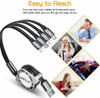 Minlu Cable De Carga Usb Mltiple 4a 4 En 1, Cable De Carga R 6