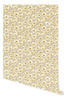Novogratz X Tempaper Greige Daisies Papel Tapiz Extrable Par 3