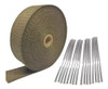 Fita Térmica Escapamento Termotape Titanium 20 Metros16 Zip 0