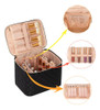 Neceser Organizador De Maquillaje P/viaje Grande  002black L 2