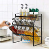 Estante Organizador De Especias De Cocina De Tamaño Compacto 4