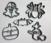 Cortante Galletas Fondant Set Halloween X5 0
