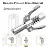 Bomba Pneumática Lubrificação Graxa Bico De Encaixe Rapido 4