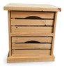 Organizador Cajon Verdulero Frutero Madera Pino X 2 Cajones 2