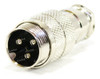 2 Fichas Conector Macho Cable Microfono 3 Pines Rosca Din 0