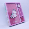 Cuaderno  Regla Boligrafo Unicornio  Quiapesares Set Regalo 3