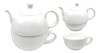 Tea For One Cerámica Blanca 1