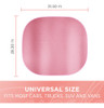 Bdk Parasol Para Ventana De Automvil, 2 Unidades, Color Rosa 7