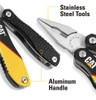 Pinza Multi Herramienta 12 En 1 X 16 Cm Caterpillar 980057 4