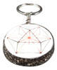 Orgonita Llavero Circular Con Cubo De Equilibrio 2
