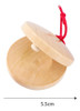 Castanholas De Madeira, Brinquedos Musicais De , 12 Unidades 1 Castanholas De Madeira, Brinquedos Musicais De , 12 Unidades 1