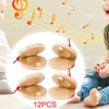 Castanholas De Madeira, Brinquedos Musicais De , 12 Unidades 3 Castanholas De Madeira, Brinquedos Musicais De , 12 Unidades 3